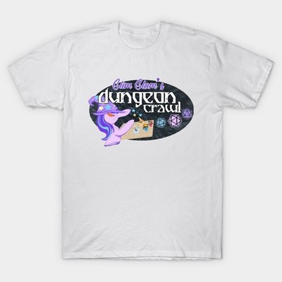 Glim Glam's Dungeon Crawl Shirt T-Shirt My Little Pony Graphic T-Shirts | S-5XL