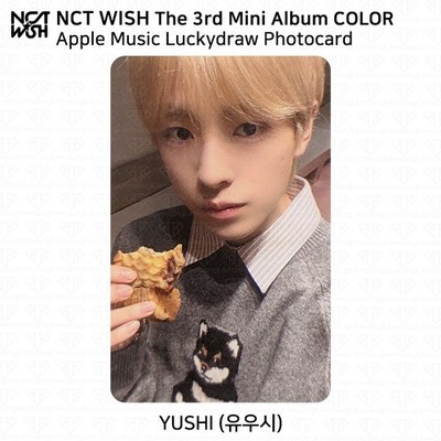 NCT WISH The 3rd Mini Album COLOR Applemusic Luckydraw Photocard