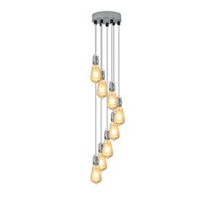 Modern Cluster Pendant Lamp Chrome 1-9 Way Multiway Ceiling Light Fitting E27