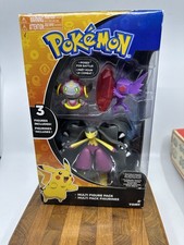 Tomy Pokemon Multi Figure 3 Mega Mawile, Mega Sableye, And Hoopa Brand New