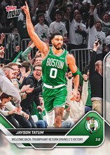 2025-26 Topps Now NBA #197 Jayson Tatum Boston Celtics PREVENDITA