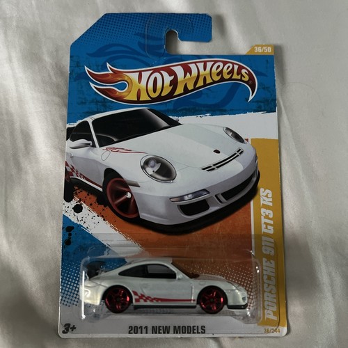Hot Wheels 2011 New Models Porsche 911 GT3 RS #36/244 - Blue 1:64 Scale Die-Cast Car