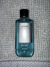 Bath  Body Works 2-in-1 Hair  Body Wash Men's Collection OCEAN Discontinued