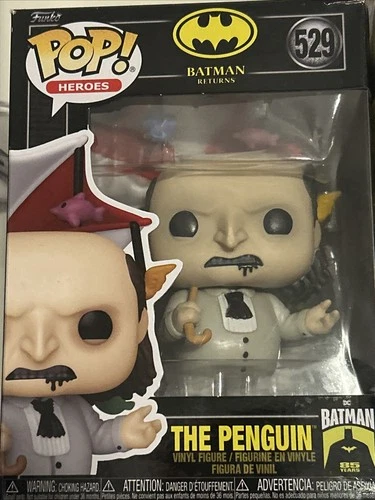 Funko Pop! Batman Villains Batman Returns The Penguin Vinyl Figure #529 New