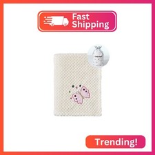 CREVENT 30''X40'' Cute Cozy Fluffy Warm Baby Blanket for Girls Infants Toddlers'