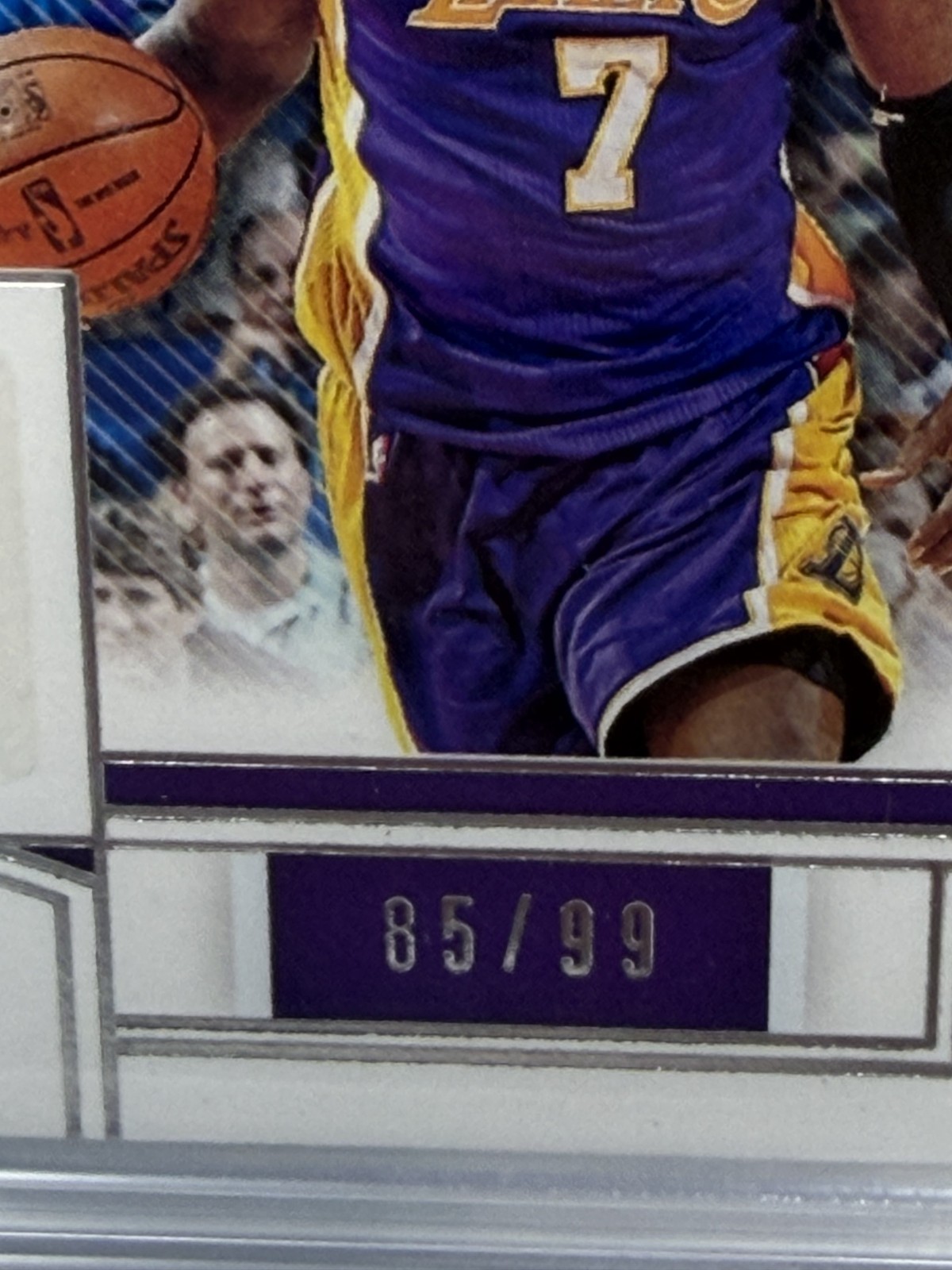 2020-21 National Treasures Basketball- LAMAR ODOM #LL-LMO - Patch Auto - 85/99 view 2