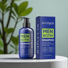 Hair Growth Shampoo Mens Biotin Thickening Shampoo Rosemary Tea Tree Hair Loss