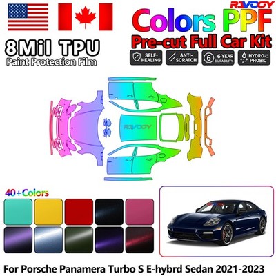 PPF Paint Protection Film For Porsche Panamera Turbo S E-hybrd Sedan 2021-2023