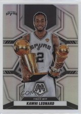 2021-22 Panini Mosaic Finals MVPs Silver Prizm Kawhi Leonard #300 jc3