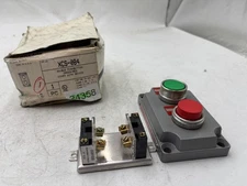 Killark XCS-0B4 Double Pushbutton Green-Red Cover w/ Device