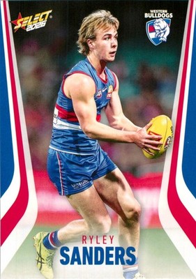 2026 Western Bulldogs AFL Select Footy Stars Card - Ryley Sanders