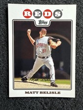 MATT BELISLE #342 2008 Topps Baseball QTY Cincinnati Reds