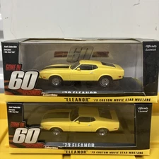 GREENLIGHT 1973 FORD MUSTANG "GONE IN 60 SECONDS" ELNEANOR  1/43 DIECAST METAL