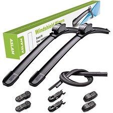 26" 26" Front Windshield Wiper Blades 2 Pack, Streak-Free Quiet Durable