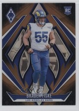 2024 Panini Phoenix Rookies Bronze Fade 120/125 Braden Fiske #160 1b6q