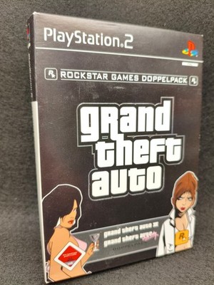 Grand Theft Auto - GTA III + Vice -  Doppelpack (dt.) (Sony PlayStation 2, 2003)