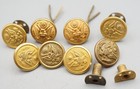 Post WWI - WWII Army Button Sets Lot Of 8 — photo 1