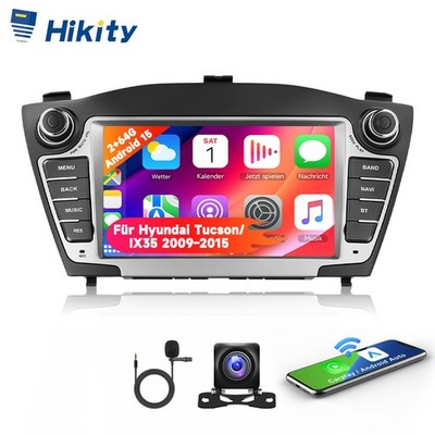 Für Hyundai ix35 Tucson 2009-2015 Android15 Autoradio Apple Carplay GPS Navi Kam