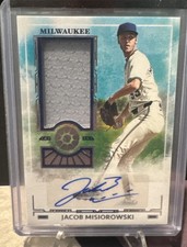 2025 Panini Boys Of Summer Jacob Misiorowski Patch Auto /99 #PM-JMS Brewers RC