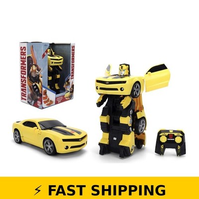 Transformers Bumblebee RC Car - 11'' Auto Transformation Robot