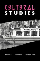 Cultural Studies Volume 3, Issue 1 John Fiske Taschenbuch Englisch 1989
