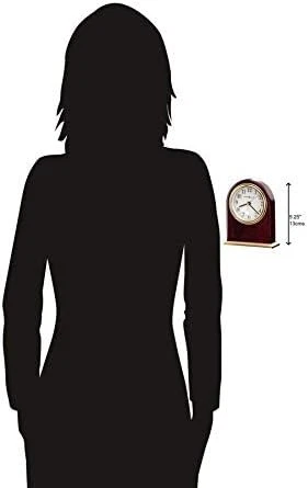 Howard Miller Bailey Tabletop Clock – High Gloss Wooden Finish Clock Battery Ope - Image 3 of 4