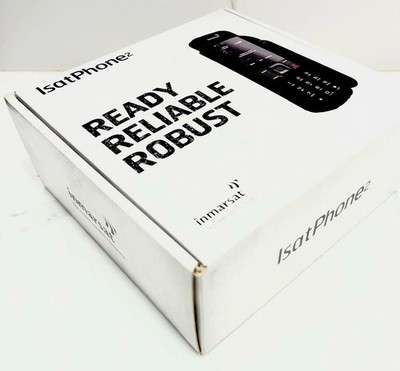 Inmarsat IsatPhone 2 satellite phone - used once, protective film still on