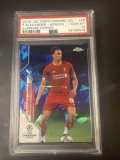 2019-20 Topps Chrome Sapphire Edition UEFA Champions League Soccer Cards Checklist and Odds 22
