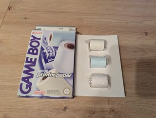 Nintendo Game Boy Printer Paper versiegelte Rollen in OVP GBP A P3A FHEG