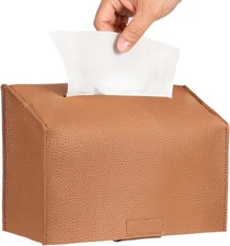 Livelab Paper Towels Cover Compatible with Kleenex Disposable Brown 