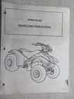 Yamaha Used YFM80 Moto-4 YFM100 Champ 1985-1988 Gear Case Rebuilding Manual