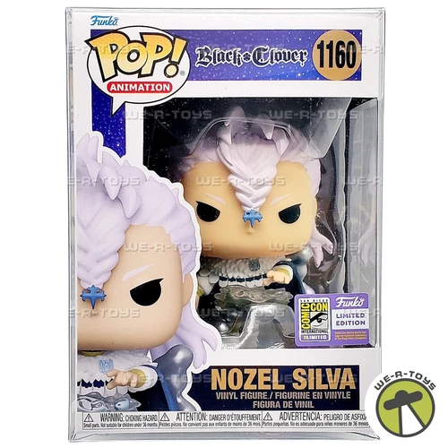 Funko POP Animation Black Clover Nozel Silva 1160 Vinyl Figure