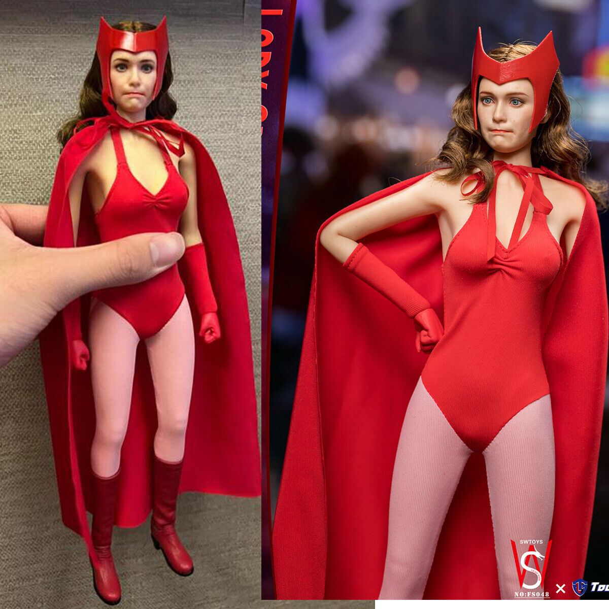 CB-01 Scarlett Witch (A-AoU) Downtoscale 75mm Painted ICON Figure.