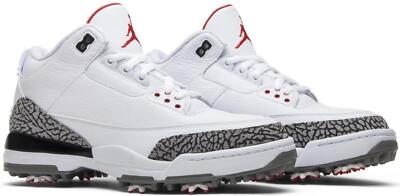 Jordan 3 Golf White Cement for Sale - Authenticity Guaranteed - eBay