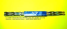 Vater 5B Drumsticks SILVER Color Wrap WOOD TIP (1)-pair CLOSED Music Store SALE