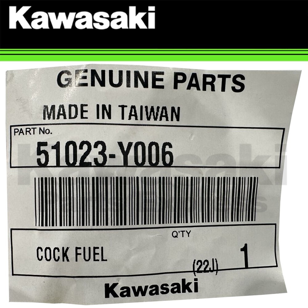 NEW 2007 - 2025 GENUINE OEM KAWASAKI KFX 50 90 FUEL TAP ASSEMBLY