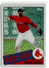 2020 Topps 1985 Chrome Silver Pack Refractor Rafael Devers 85C-5 Red Sox