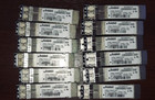 Lot of 12x Avago AFBR-703SMZ-NA3 10G SFP+ SWL Transceiver Module 332-00363+A0