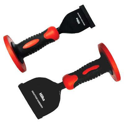 2 1/4 Zoll & 4 Zoll Bolster Meißel Gummi Schutz Ziegelbauer Mauerwerk Schwerlast