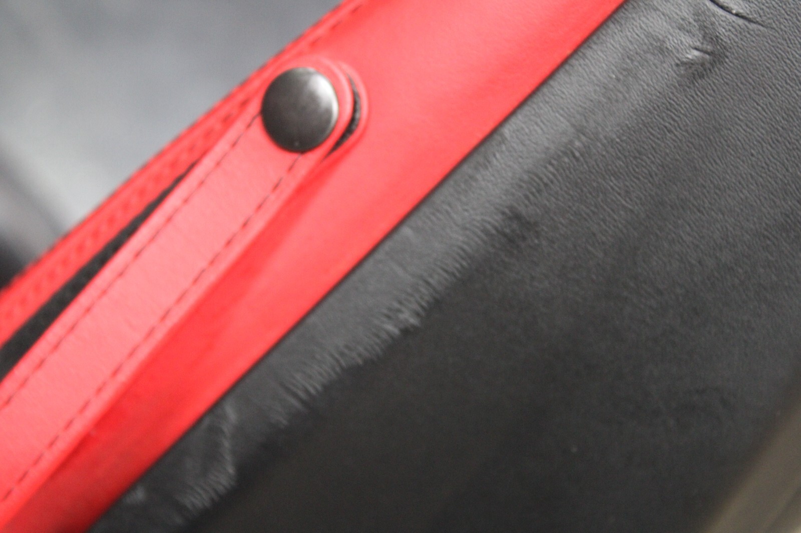 Lamborghini Huracan, LH, Left, Front Seat, Black/Red, Worn Leather, Used