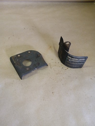 Briggs & Stratton 6R6 Heat Shield w/ Data Plate & Head Shield, Model 6, 1950's