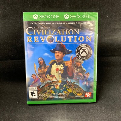 Sid Meier's Civilization Revolution  (Xbox 360 /Plays on Xbox One) BRAND NEW