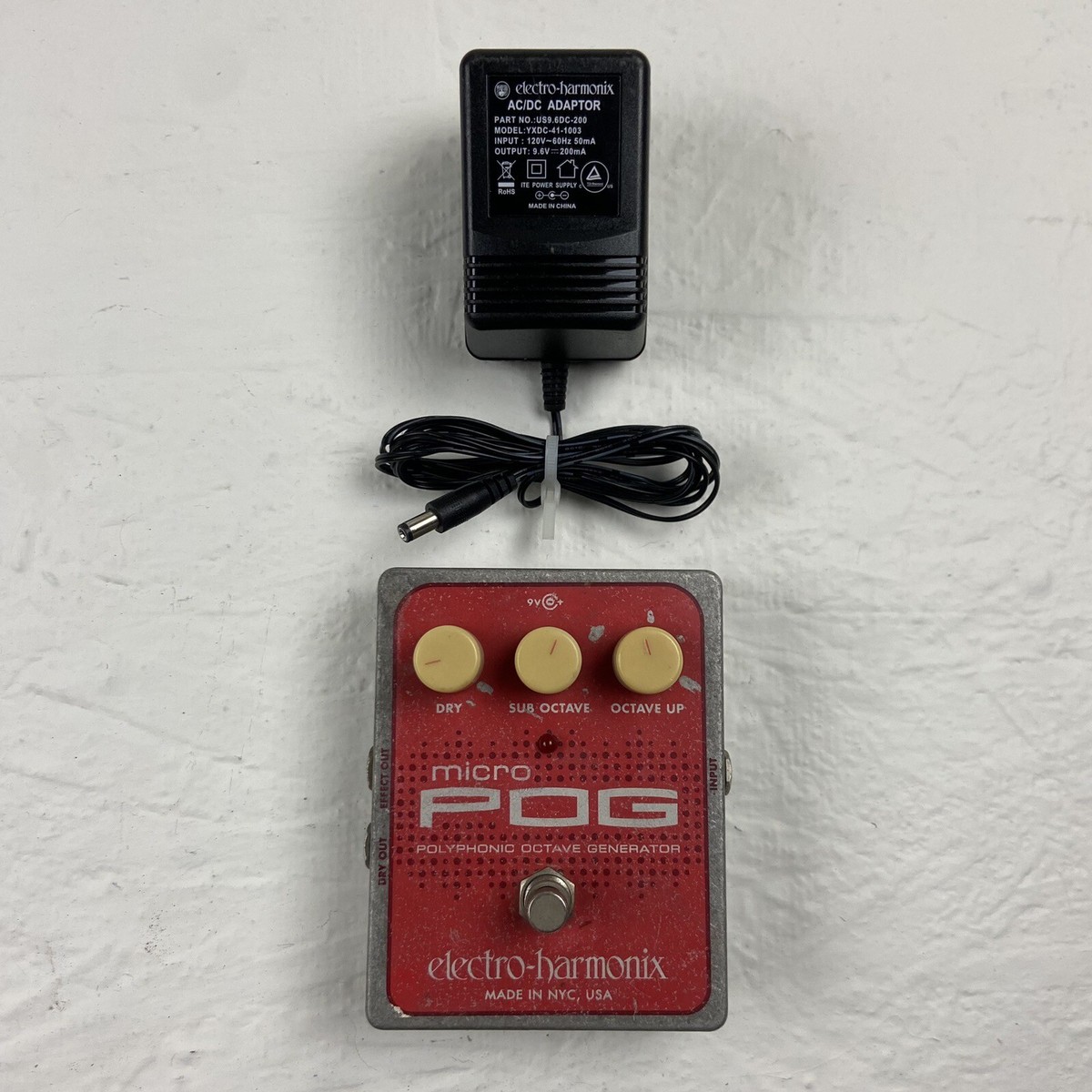 electro-harmonix micro POG ギターエフェクター