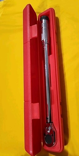 Pittsburgh Tools Torque Wrench 1/2" Drive 18" Automotive Ratchet Type 0-150 lbs. - Picture 12 of 13