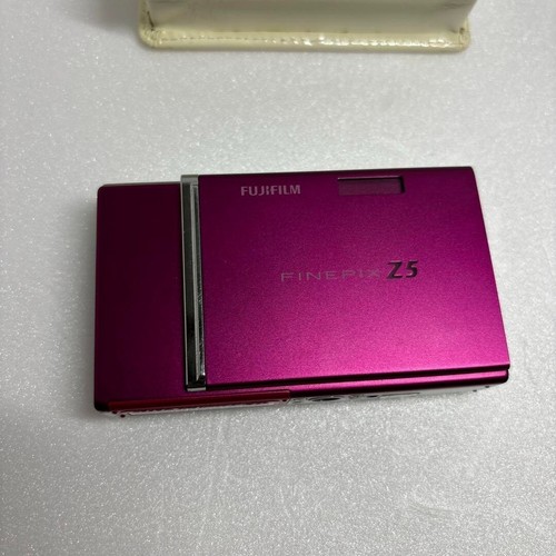 FUJIFILM FinePix Z5fd 6.3MP Red Compact Digital Camera Used From Japan - Picture 8 of 12