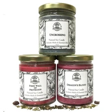  Uncrossing & Protection Candle Spell Set Curses Hexes Witchcraft Wiccan Pagan