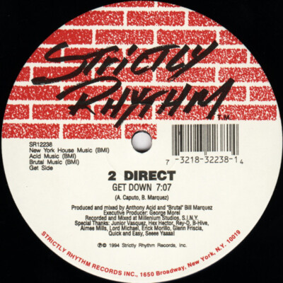 2 Direct - Get Down (12'') (Very Good Plus (VG+)) - 839491339