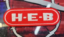 EMBROIDERED H-E-B PATCH (Please Read Ad)