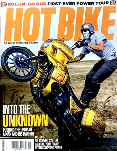 HOT BIKE MAGAZINE JANUARY 2014