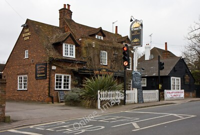 Photo 6x4 The Rising Sun Edgware A public house located at the junction o c2010